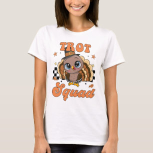 Erntedankfest Truthahn-Trott-Mannschaft 1 T-Shirt