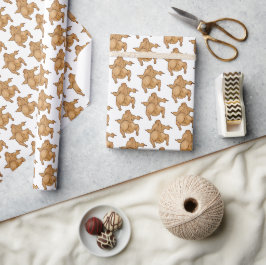 Erntedankfest-Twerkey-Geschenkpapier Geschenkpapier