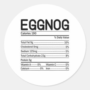 Erntedankfest Weihnachten Lebensmittel Fakten Eggn Runder Aufkleber