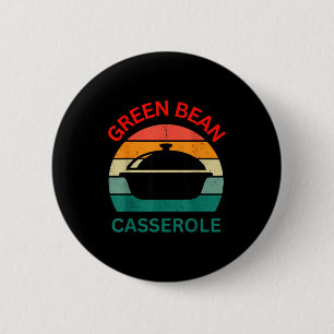 Erntedankfest Weihnachten Lustige Grüne Bohnen Cer Button