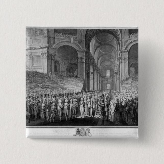 Erntedankservice in St Paul Kathedrale Button (Vorderseite)