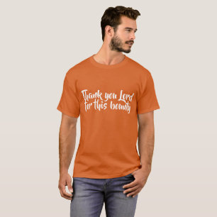 Erntedanktag--danke Lord für diese Prämie T-Shirt