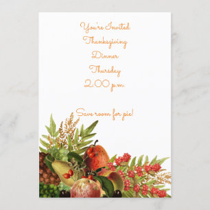 Ernteerregung Einladung