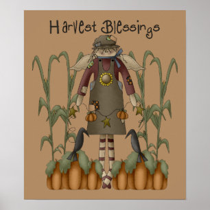 Ernteertrag Print Poster