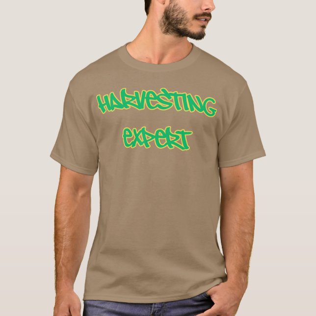 Ernteexperte T-Shirt (Vorderseite)