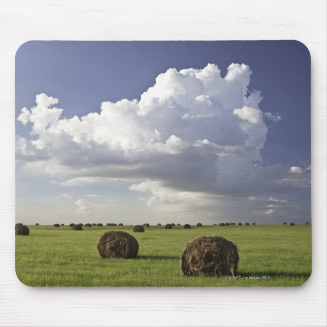 Erntefelder mit Sturmwolken, Heidelberg Mousepad (Vorne)