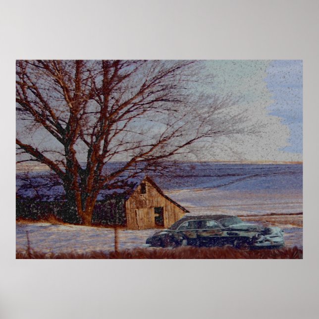 Erntefelder Poster (Vorne)