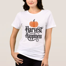 Ernteglücksfall Autumn Pumpkin Season Celebratio Tri-Blend Shirt