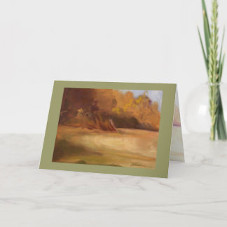 Erntekarte Feiertagskarte