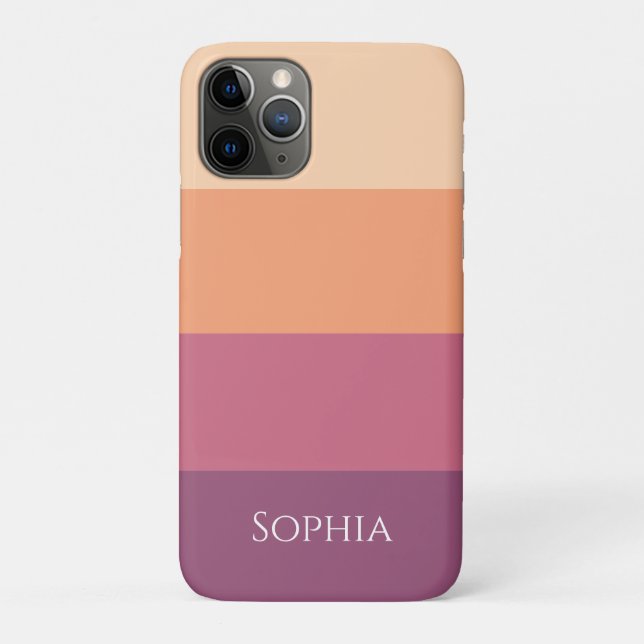 Erntepalette- Case-Mate iPhone Hülle (Rückseite)