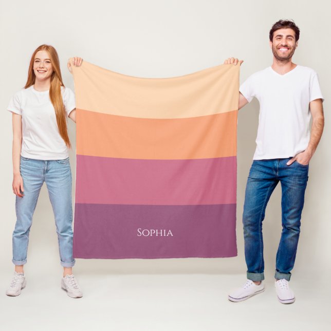 Erntepalette- Fleecedecke (Beispiel)