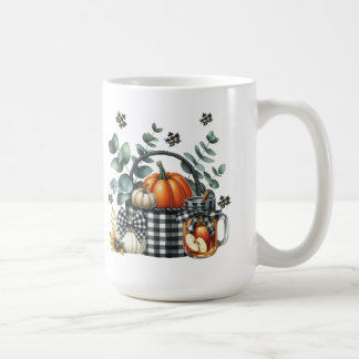 Erntezeit im Herbst Kaffeetasse