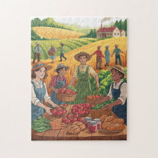 Erntezeit-Rätsel Puzzle