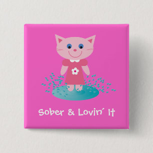 Ernüchtern Sie u. Lovin´ es Button