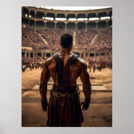 Erobern Sie das Kolosseum: Die alten Gladiator Are Poster