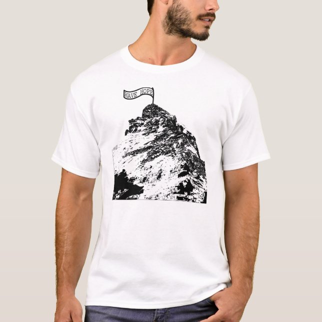 Erobern Sie den Berg T-Shirt (Vorderseite)