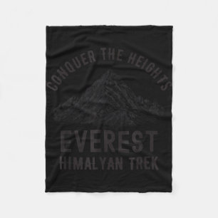 Erobern Sie die Höhen Everest Trek ein Himalaya Fleecedecke
