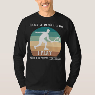 Erobern Sie die Pisten mit I Know Things Funny Sno T-Shirt
