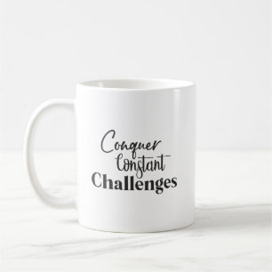 Erobern Sie Herausforderungen Gym Hustle Success M Kaffeetasse