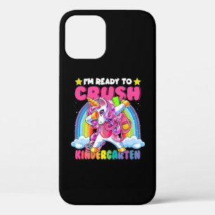 Erobern Sie Kindergarten Dabbing Einhorn Zurück zu Case-Mate iPhone Hülle