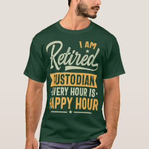 Eroberter Custodian Geschenk Ideen Custodian T-Shirt
