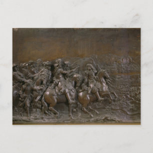 Eroberung der Franche-Comte im Jahre 1674, c.1686 Postkarte