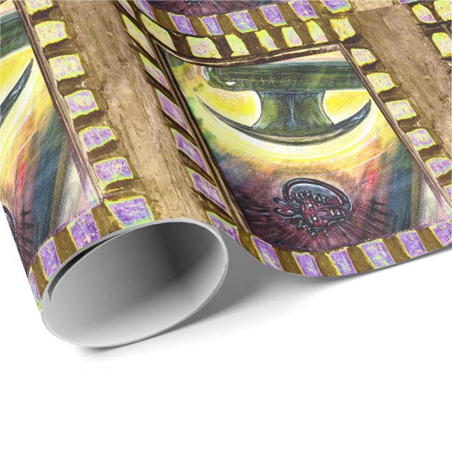 Eroberung des Bösen Geschenkpapier (Rolleneckpunkt)