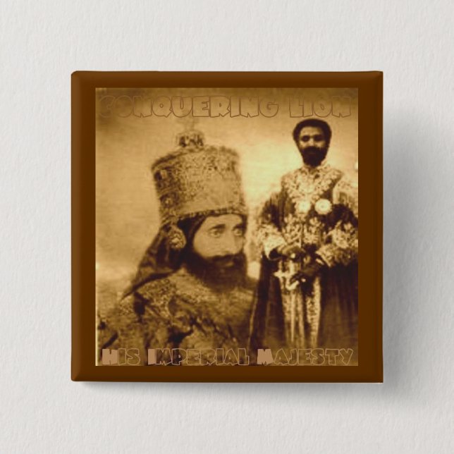 Eroberung des Löwe-Knopfes Button (Vorderseite)