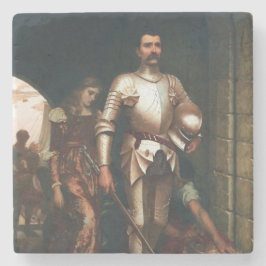 Eroberung (mittelalterlicher Rittertriumphant) Steinuntersetzer