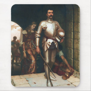 Eroberung (viktorianischer Ritter) Mousepad
