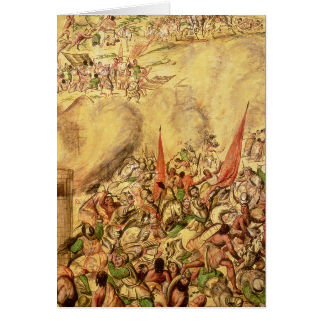 Eroberung von Mexiko: das Spanierzurückziehen (Vorne)