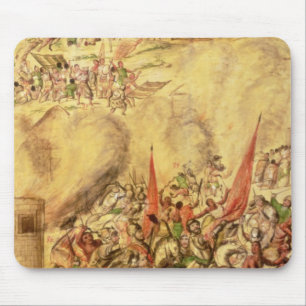 Eroberung von Mexiko: das Spanierzurückziehen Mousepad