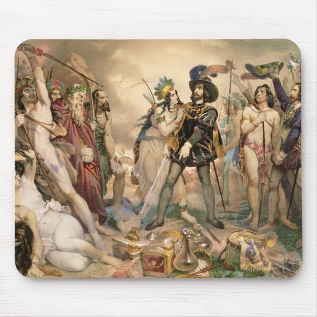Eroberung von Mexiko Mousepad (Vorne)