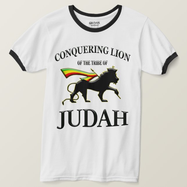 Eroberungsion von Juda T-Shirt (Design vorne)