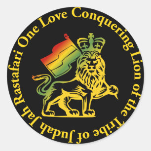 Eroberungslion von Juda One Liebe Sticker