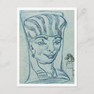 Erodiertes Gartenwand-Ornament, Vincent van Gogh Postkarte