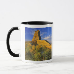 Erodiertes Monument im Little Missouri Tasse