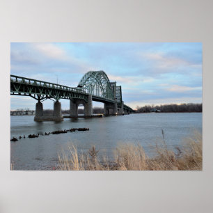 Eröffnung der Brücke Tacony-Palmyra Poster