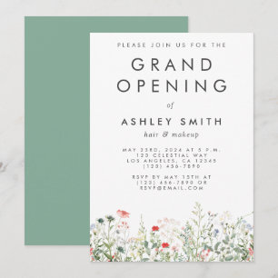 Eröffnung der Wildblumenwiese Einladung