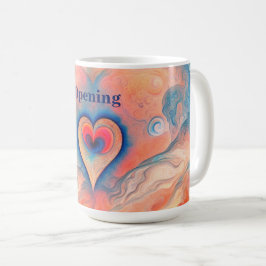 Eröffnung - Liebe zur Herzöffnung Kaffeetasse