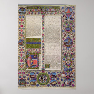 Eröffnung von Worten von Leviticus Poster