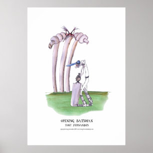 Eröffnungsbatsman, Tony Farandes Poster