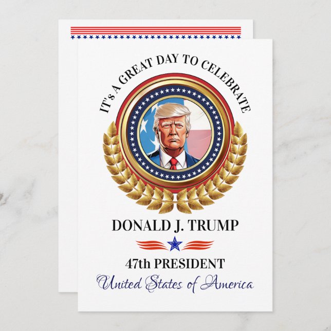 Eröffnungsfeier Feiertagskarte (Vorne/Hinten)