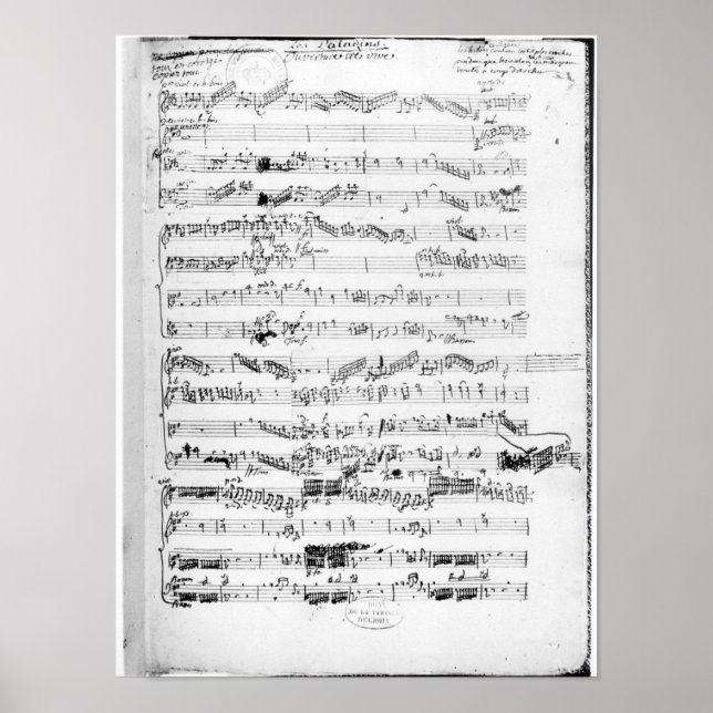 Eröffnungsseite des Punktes 'Les Paladins' Poster (Vorne)