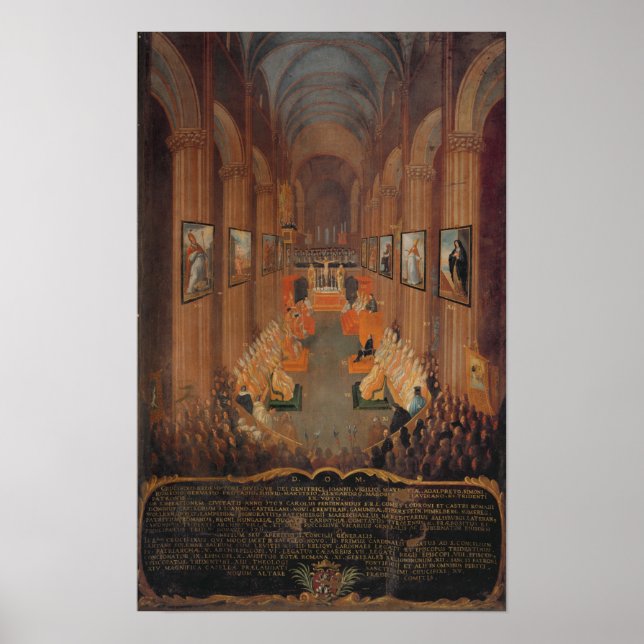 Eröffnungssitzung des Trent Council Poster (Vorne)