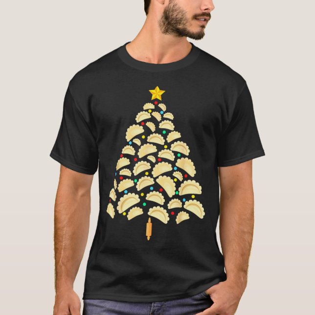 Erogi Tree Lish Christmas Food Funny Tee Men Women (Vorderseite)