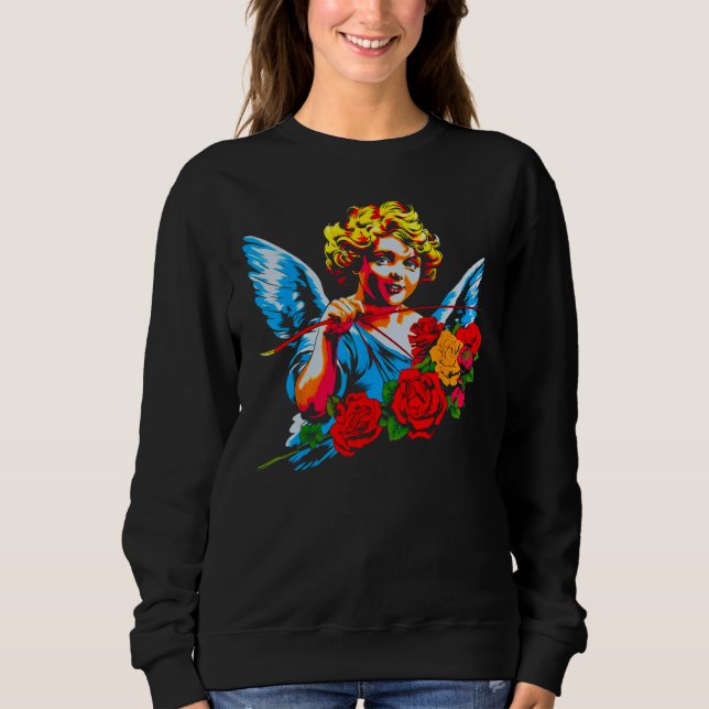 Eros Greek Mythology God of Love Sweatshirt (Vorderseite)