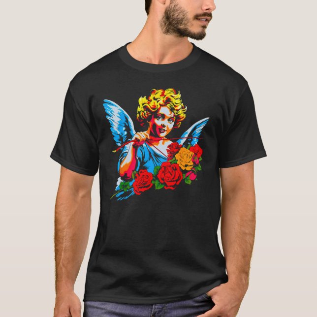 Eros Greek Mythology God of Love T-Shirt (Vorderseite)