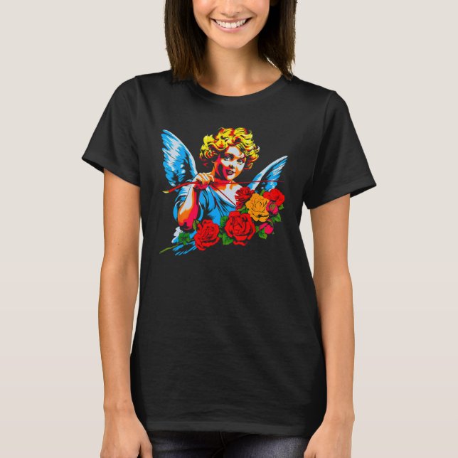 Eros Greek Mythology God of Love T-Shirt (Vorderseite)