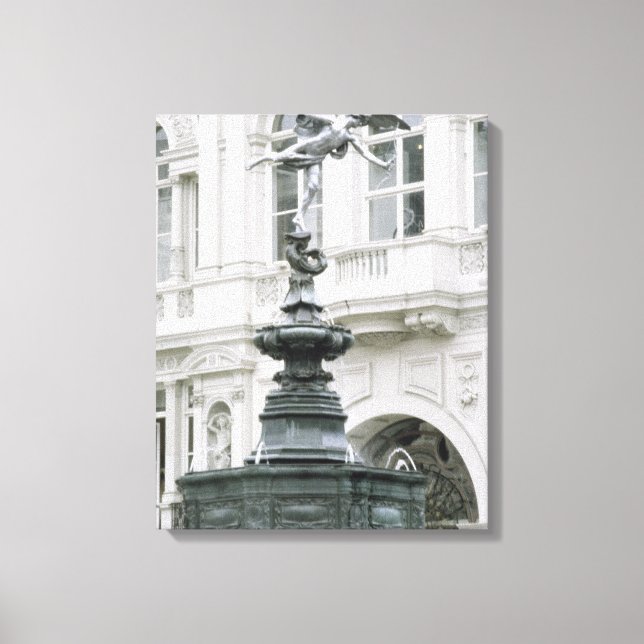 Eros, Piccadilly Circus Leinwanddruck (Vorderseite)